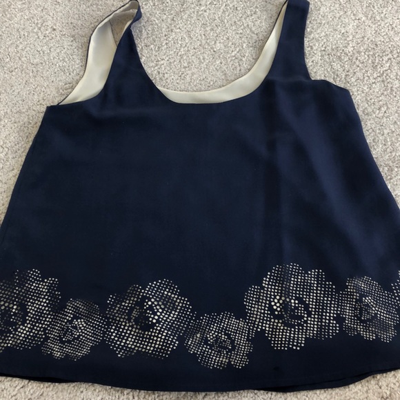 Joie perforated tank top XS but fits like size S - Picture 6 of 6